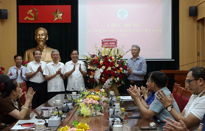Trung ương Hội NCT Việt Nam chúc mừng Ngày Báo chí cách mạng Việt Nam (21/6)